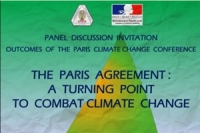 Outcomes of the Paris Climate Change Conference