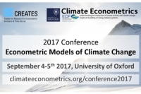 Econometric Models of Climate Change: Conference 2017