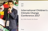 International Children&#039;s Climate Change Conference 2017