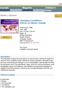 Effects of climate change