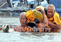 กรุงเก่าระทม น้ำหนุนสูง ประกาศเตือนเตรียมย้ายคนหนี