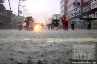 ฝนกระหน่ำกรุงมะนิลาอีกรอบวันนี้