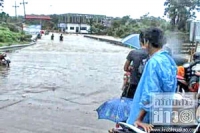 ปัตตานี อุตุนิยมวิทยาเตือนฝนตกน้ำท่วมวันเด็ก