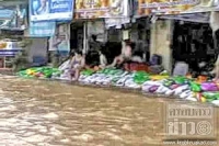ย่านธุรกิจเมืองพิษณุโลกจมน้ำ เสียหายร้อยล้าน