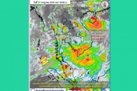 ใต้-ตะวันออกฝนตกหนัก กทม.-นนท์ครึ้มบ่ายยันค่ำ