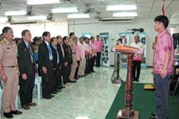 ชลบุรีเปิดการฝึกซ้อมแผนภัยพิบัติจากพายุคลื่นชัดฝั่ง