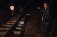 ฝนตกหนักน้ำซัดรางรถไฟชุมพรขาด